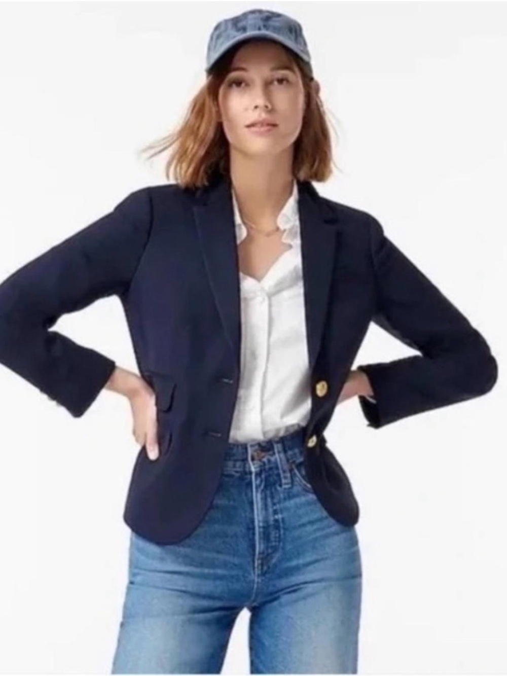 J Crew Flawed Schoolboy Blazer